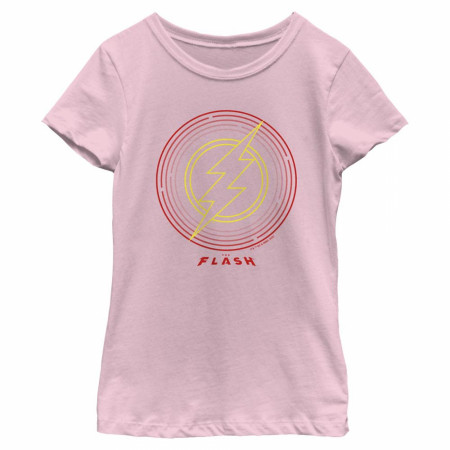 The Flash Golden Stamp Girl's T-Shirt