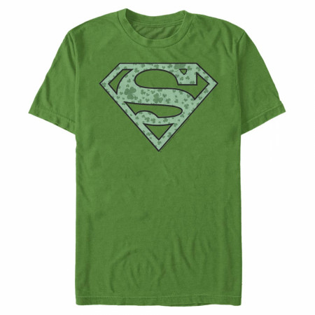 Superman Shamrock Logo T-Shirt