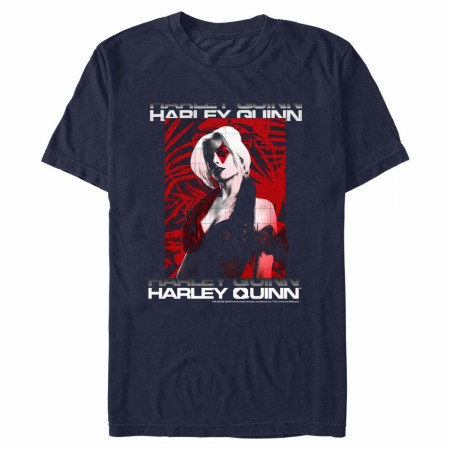 The Suicide Squad Harley Quinn Portrait Collage Men's T-Shirt