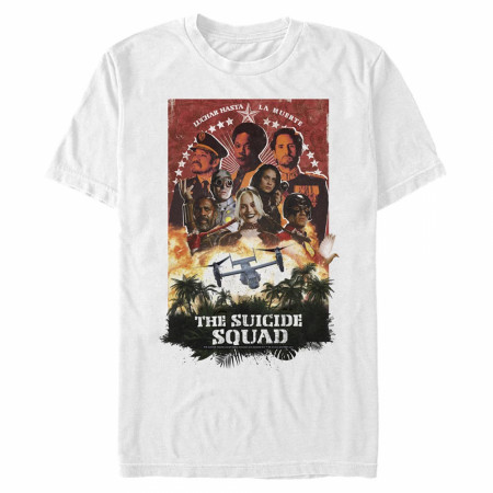 The Suicide Squad Plane Movie Poster Men's T-Shirt