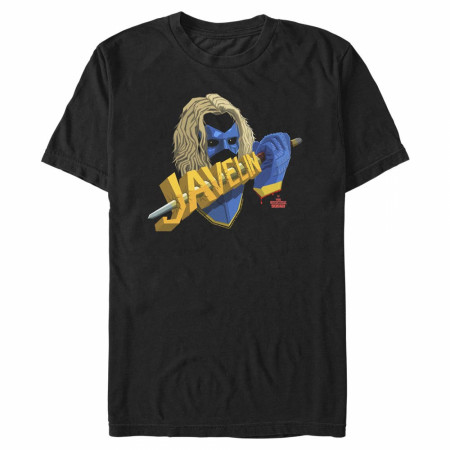 Suicide Squad Javelin Puncture Stylized Men's T-Shirt