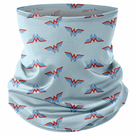 Wonder Woman Symbols All Over Print Full Face Mask Gaiter
