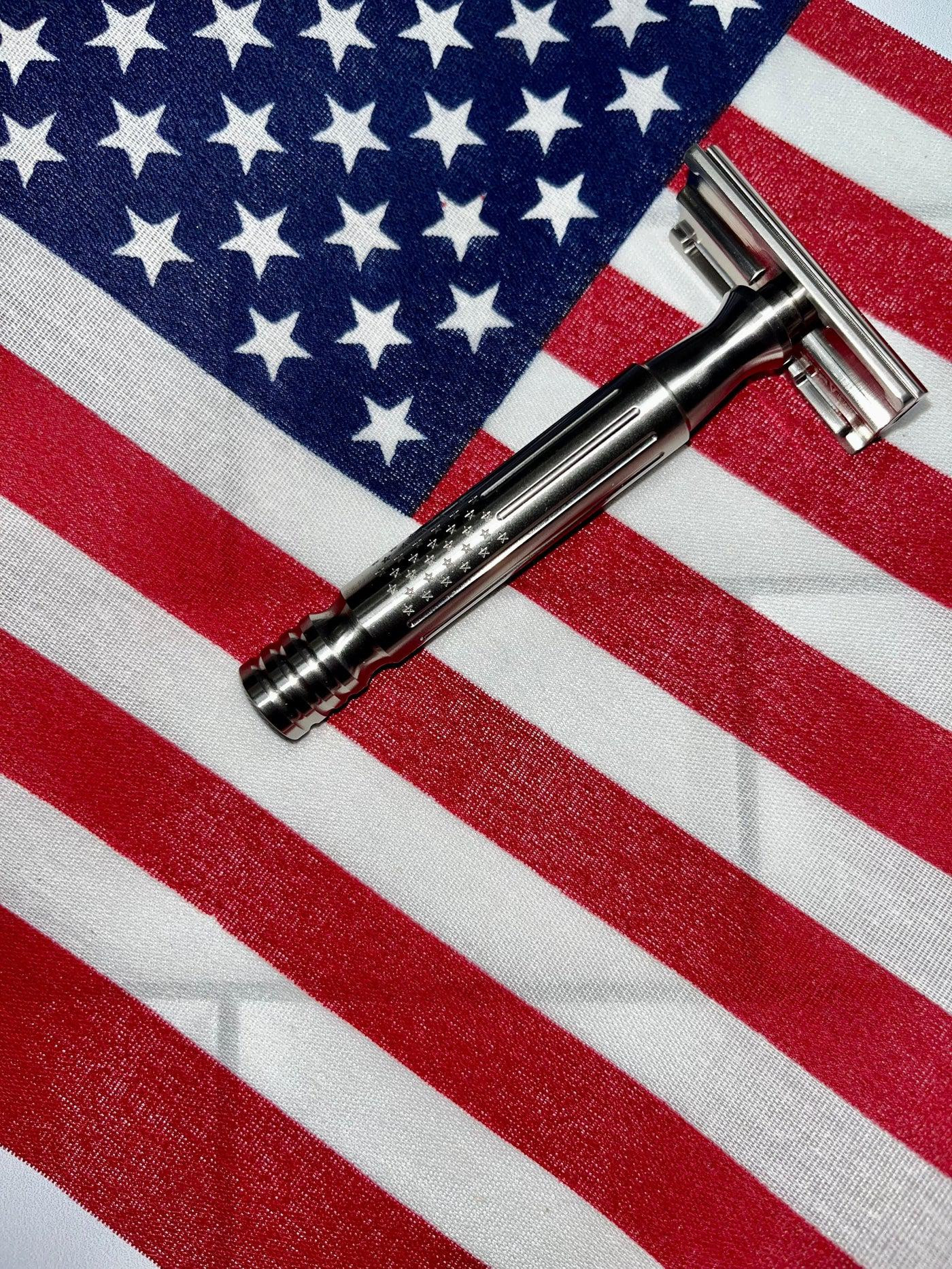 Product image 1 for WCS American Liberty CNC Safety Razor