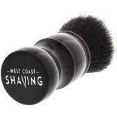 Product image 2 for WCS Beacon Black Synthetic Shaving Brush, Black