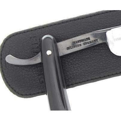 Product image 3 for WCS Black Straight Razor, 5/8 Carbon Steel