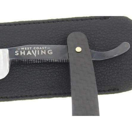 Product image 2 for WCS Carbon Fiber Straight Razor, 5/8 Carbon Steel