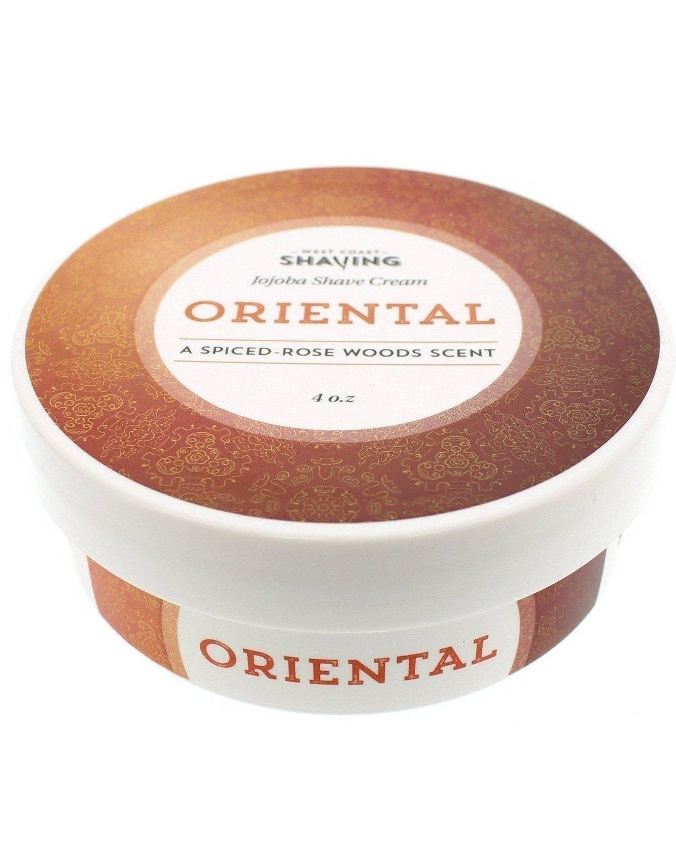 Product image 1 for WCS Jojoba Shaving Cream, Oriental, 4 oz