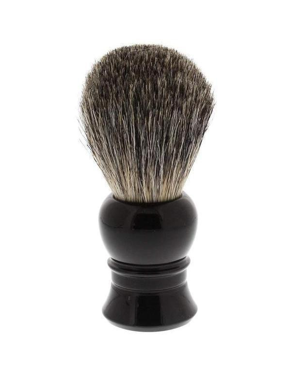 Product image 1 for WCS Lantern Shaving Brush, Pure Badger, Black