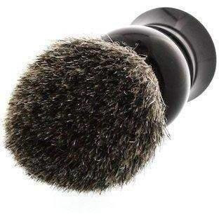 Product image 2 for WCS Lantern Shaving Brush, Pure Badger, Black