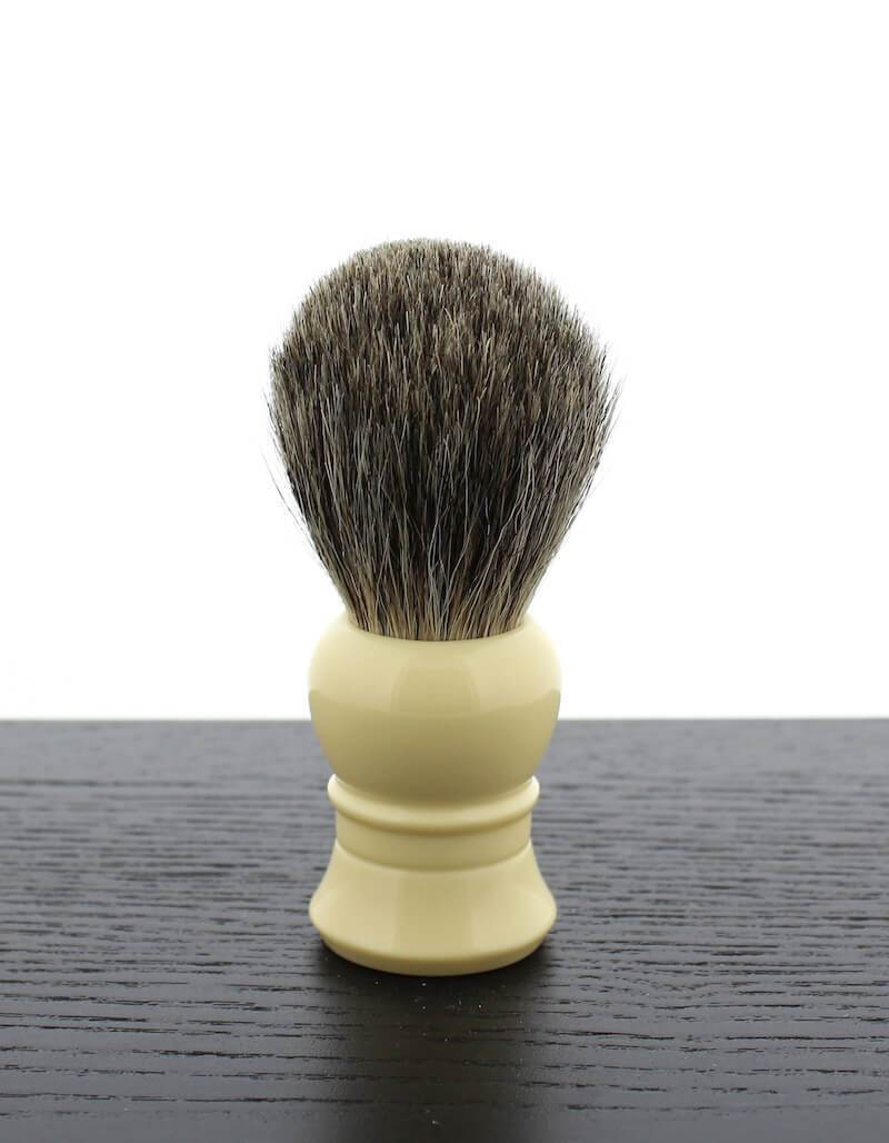 WCS Lantern Shaving Brush, Pure Badger, Ivory