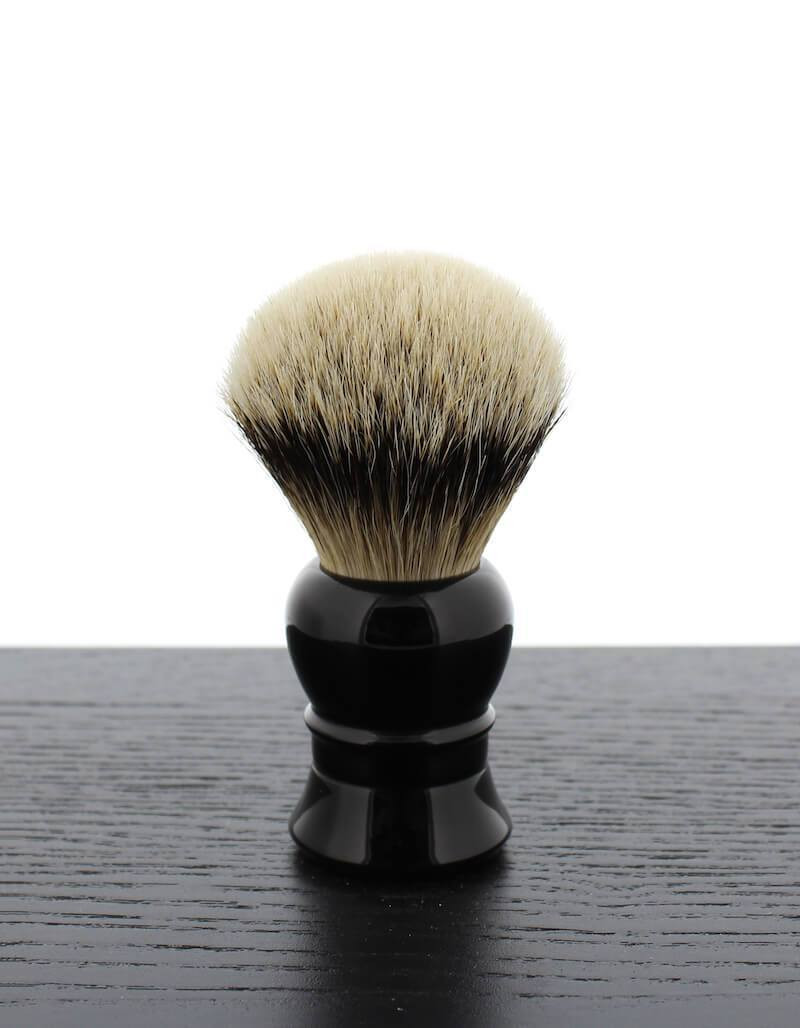 WCS Lantern Shaving Brush, Silvertip, Black