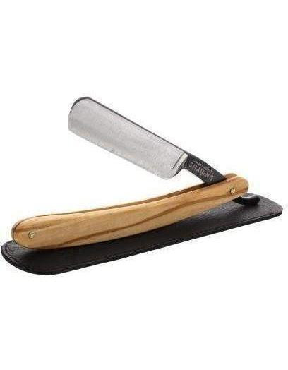 Product image 1 for WCS Olive Wood Straight Razor, 5/8 Carbon Steel