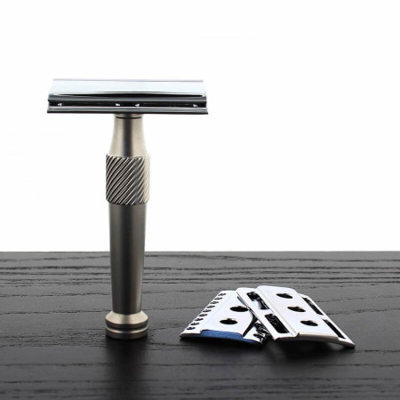 Product image 0 for WCS Razor Head Set & WCS CNC Handle Safety Razor Designed by Charcoal Goods