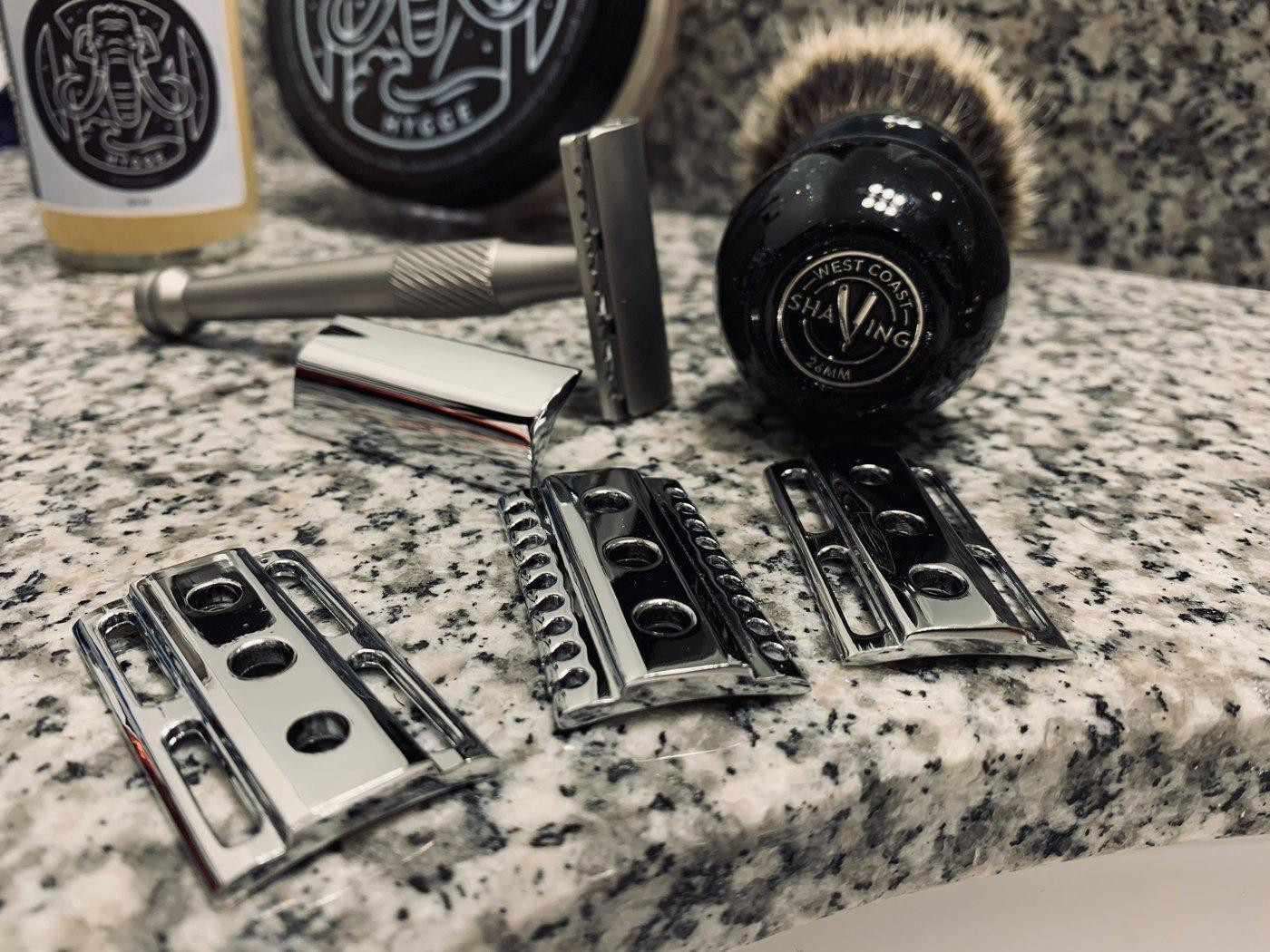 Product image 3 for WCS Toothsome Safety Razor Base Plate Designed by Charcoal Goods