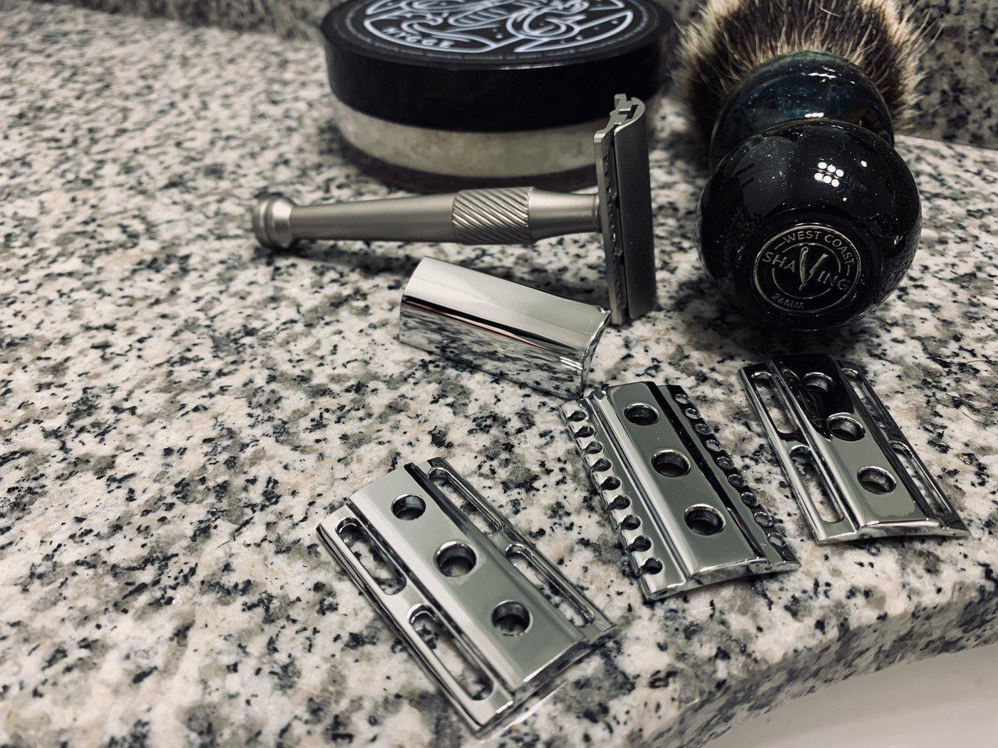 Product image 4 for WCS Toothsome Safety Razor Base Plate Designed by Charcoal Goods
