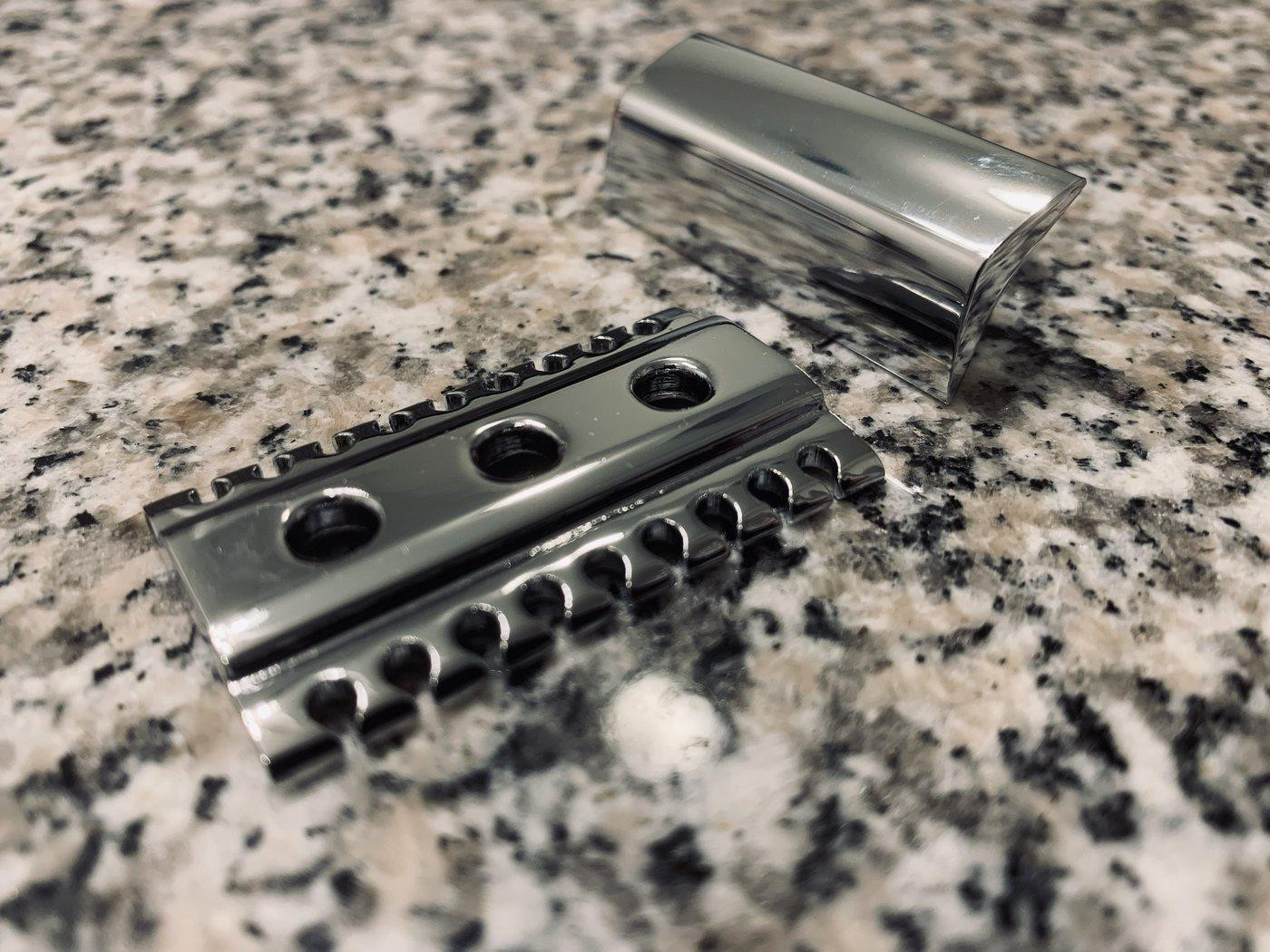 Product image 6 for WCS Toothsome Safety Razor Base Plate Designed by Charcoal Goods