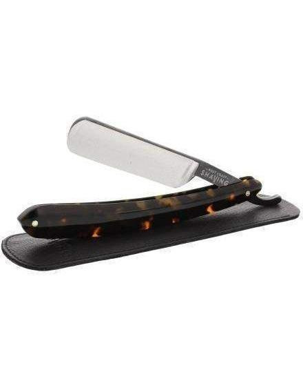 Product image 1 for WCS Tortoise Shell Straight Razor, 5/8 Carbon Steel