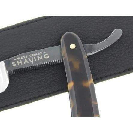 Product image 2 for WCS Tortoise Shell Straight Razor, 5/8 Carbon Steel