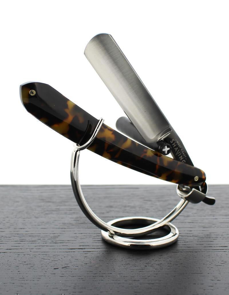 Product image 0 for WCS Tortoise Shell Straight Razor, 5/8 Carbon Steel