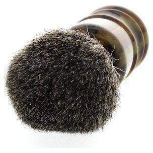 Product image 2 for WCS Tortoiseshell Torch Shaving Brush, Pure Badger