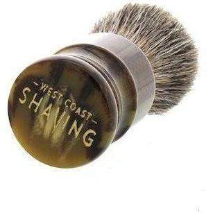 Product image 3 for WCS Tortoiseshell Torch Shaving Brush, Pure Badger