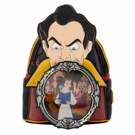 Beauty and The Beast Gaston Villains Scene Mini Backpack By Loungefly