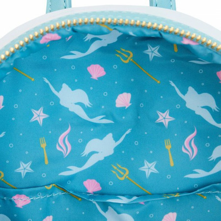 The Little Mermaid Triton's Gift Mini Backpack By Loungefly