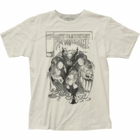Wolverine Distressed Comic Sketch T-Shirt