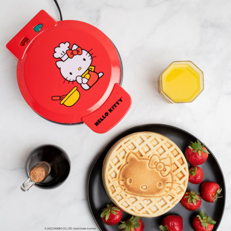 Hello Kitty Face Waffle Maker