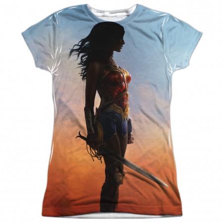 Wonder Woman Movie Poster Women's Tshirt