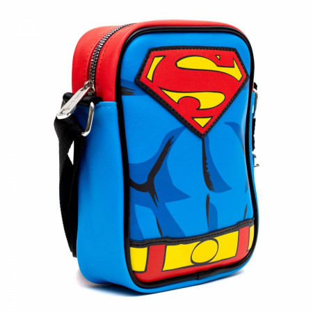 Superman Character Close-Up Crossbody Bag