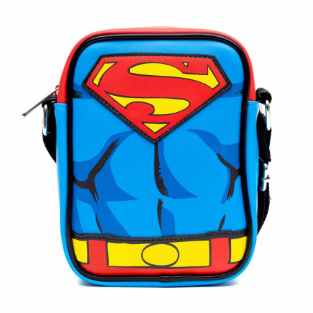 Superman Character Close-Up Crossbody Bag
