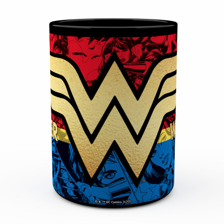 Wonder Woman 15oz Color Change Ceremic Mug