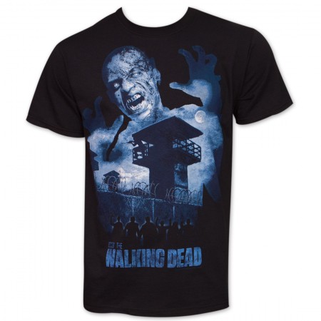 The Walking Dead Prison Shirt - Black