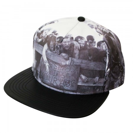 Walking Dead Zombies Snapback Hat