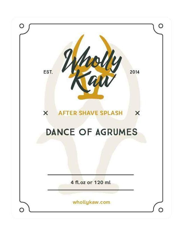 Product image 1 for Wholly Kaw After Shave Splash, Dance of Agrumes