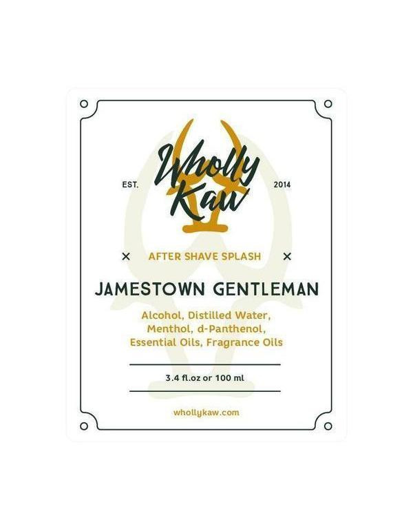 Product image 0 for Wholly Kaw After-Shave Splash, Jamestown Gentleman