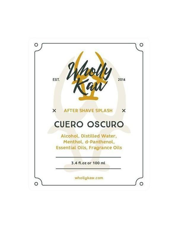 Product image 0 for Wholly Kaw Aftershave Splash, Cuero Oscuro
