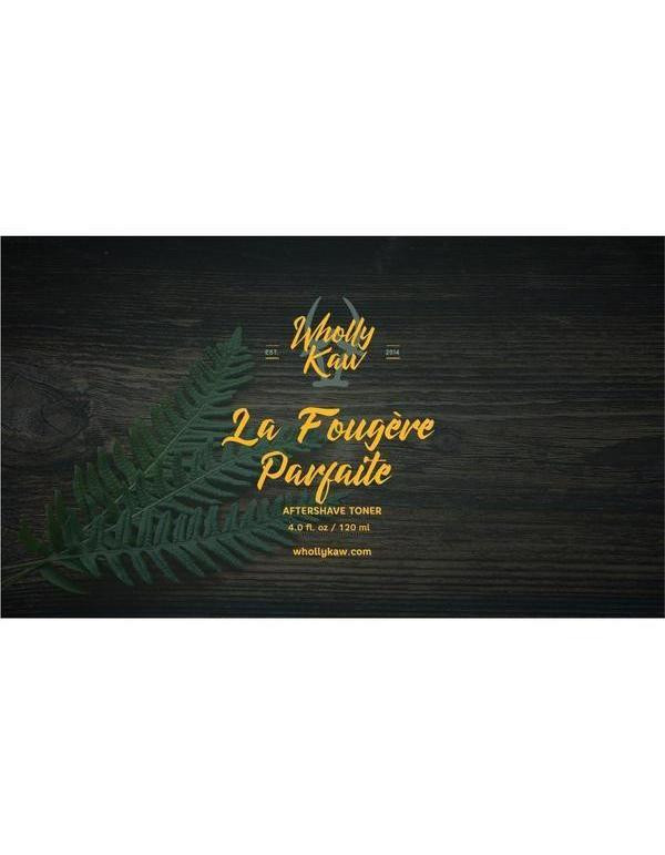 Product image 0 for Wholly Kaw Aftershave Toner, La Fougere Parfaite