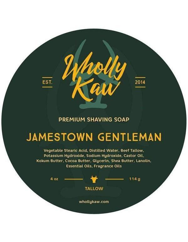Product image 1 for Wholly Kaw Donkey Milk Shaving Soap, Jamestown Gentleman