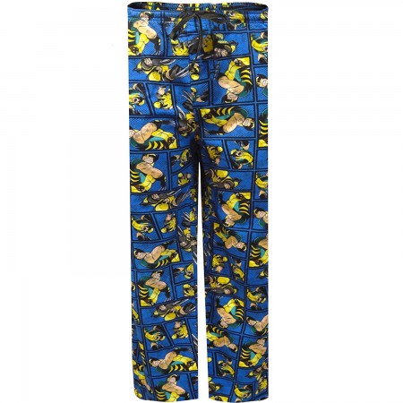 Wolverine Comic Pajama Pants