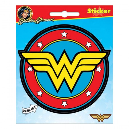 Wonder Woman Superhero Logo Sticker