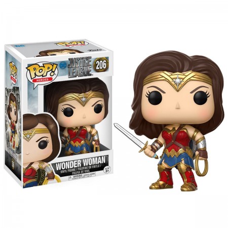 Justice League Funko Pop Wonder Woman Vinyl Figure