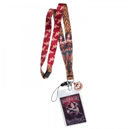 Wonder Woman Movie Keychain Lanyard