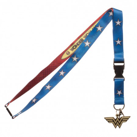 Wonder Woman Keychain Lanyard