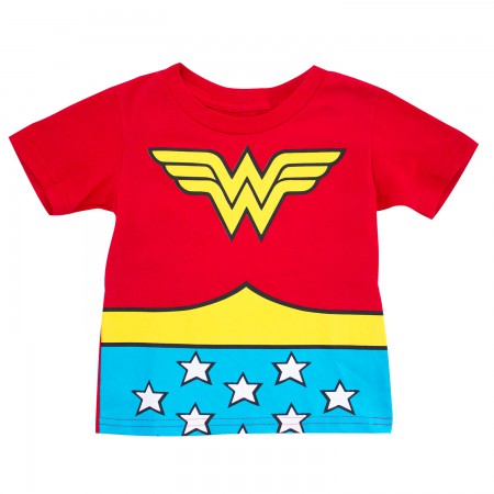 Wonder Woman Toddler's Cape Tee Shirt