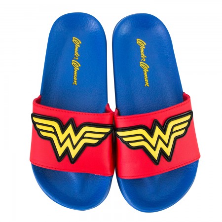 Wonder Woman Youth Soccer Slides