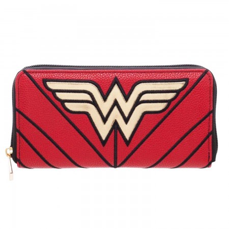 Wonder Woman Zip Around Wallet