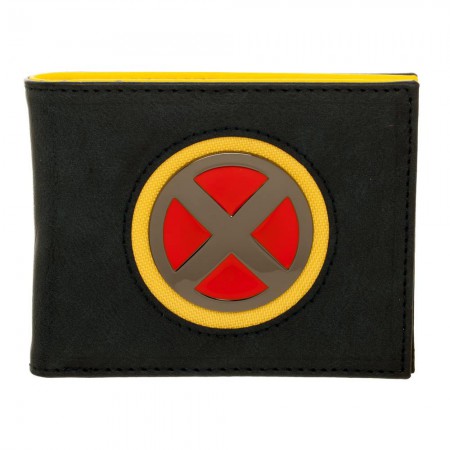 X-Men Metal Logo Black Mens Wallet