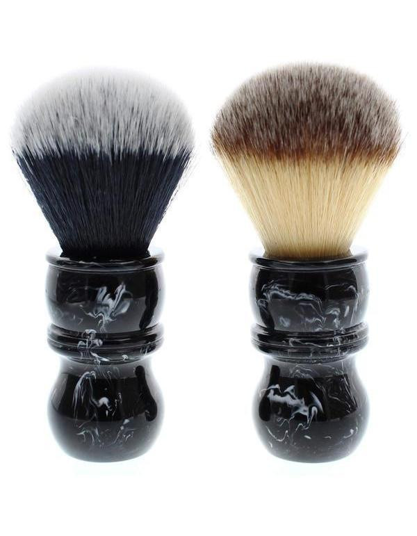 Product image 7 for Yaqi Black Marble Handle Synthetic Shaving Brushes